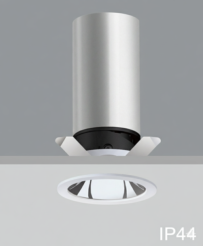 [A1059C] CEVA, IP44, Round(Trim), Ceiling recessed, Dia.61x H125mm, Cut hole: Dia.55mm, 13W