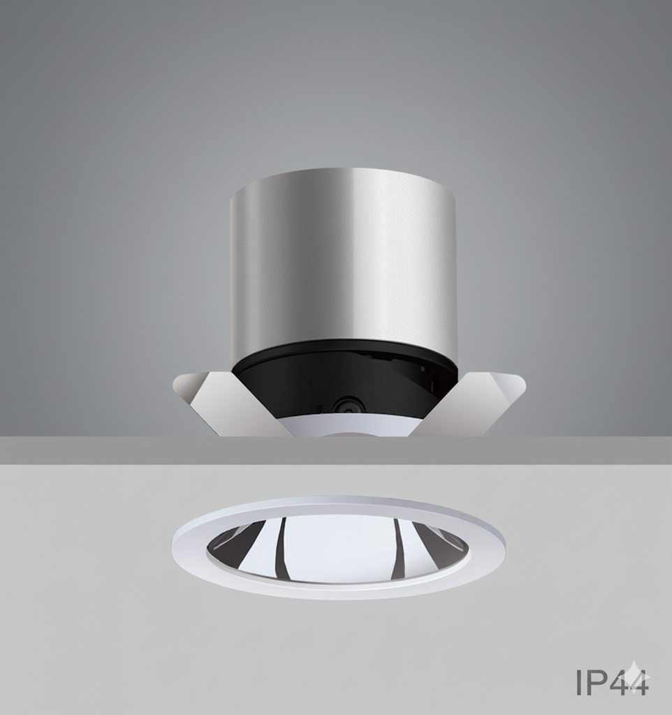 [A1059] CEVA, IP44, Round(Trim), Ceiling recessed, Dia.61x H70mm, Cut hole: Dia.55mm, 5W