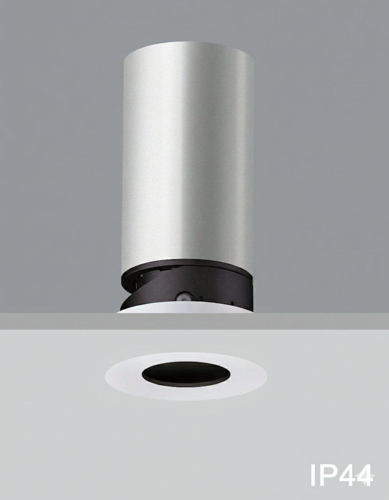 [A1060C] CEVA, IP44, Round(Trim), Ceiling recessed, Dia.61x H125mm, Cut hole: Dia.55mm, 13W