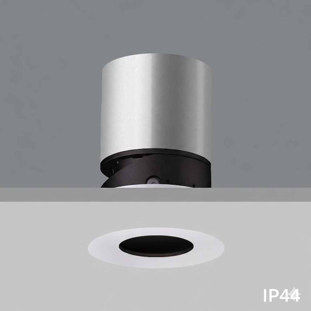 [A1060S] CEVA, IP44, Round(Trim), Ceiling recessed, Dia.61x H70mm, Cut hole: Dia.55mm, 5W