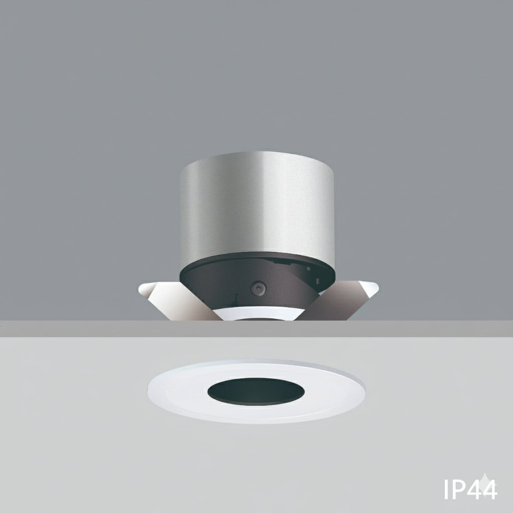 [A1064S] CEVA, IP44, Round(Trim), Ceiling recessed, Dia.71x H80mm, Cut hole: Dia.65mm, 5W