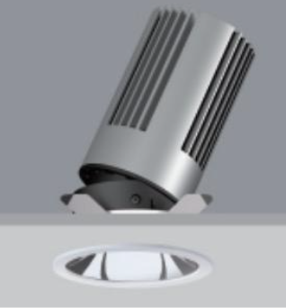 [A1070C] CEVA, IP20, Round(Trim), Ceiling recessed, Dia.81xH123mm, Cut hole: Dia.75mm, 23W