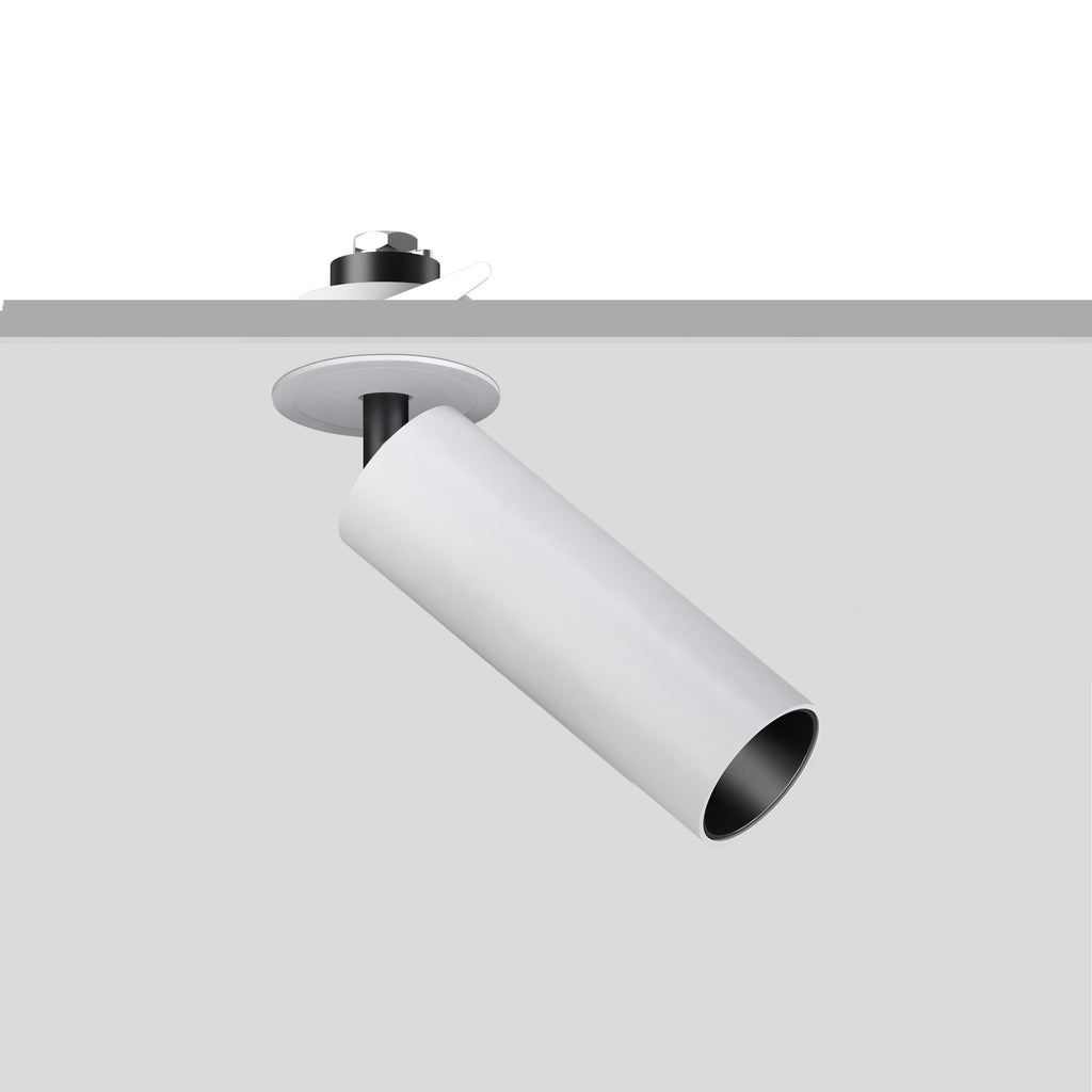 [A1078] CEVA, IP20, Round(Trim), Ceiling recessed, Dia.25xH80mm, Cut hole: Dia.40mm, 3W