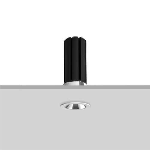 [A1079B] CEVA, IP20, Round(Trim), Ceiling recessed, Dia.35x H87mm, Cut hole: Dia.30mm, 5W