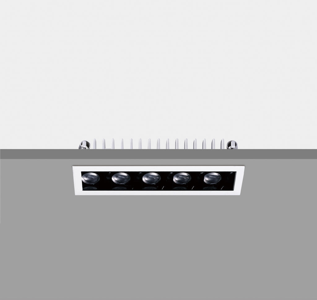 [A1082B] CEVA, IP20, Linear shape, Ceiling recessed, 164x45xH50mm, Cut hole: 158x38mm, 10.5W