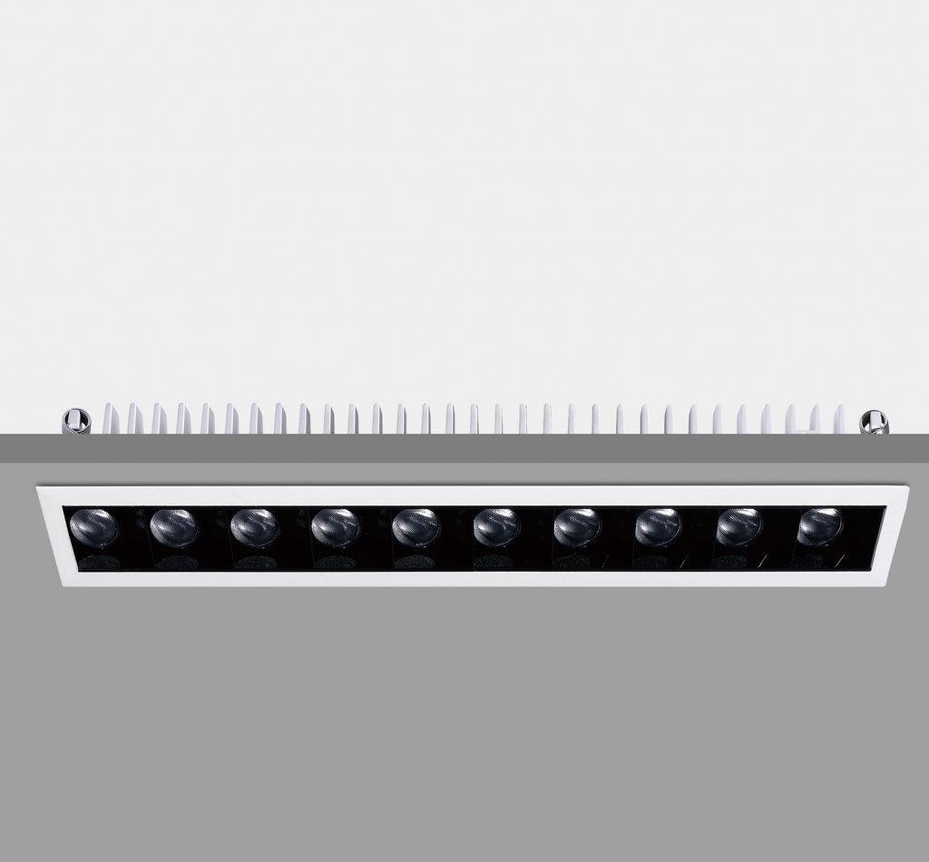 [A1082C] CEVA, IP20, Linear shape, Ceiling recessed, 315x45xH50mm, Cut hole: 308x38mm, 21W