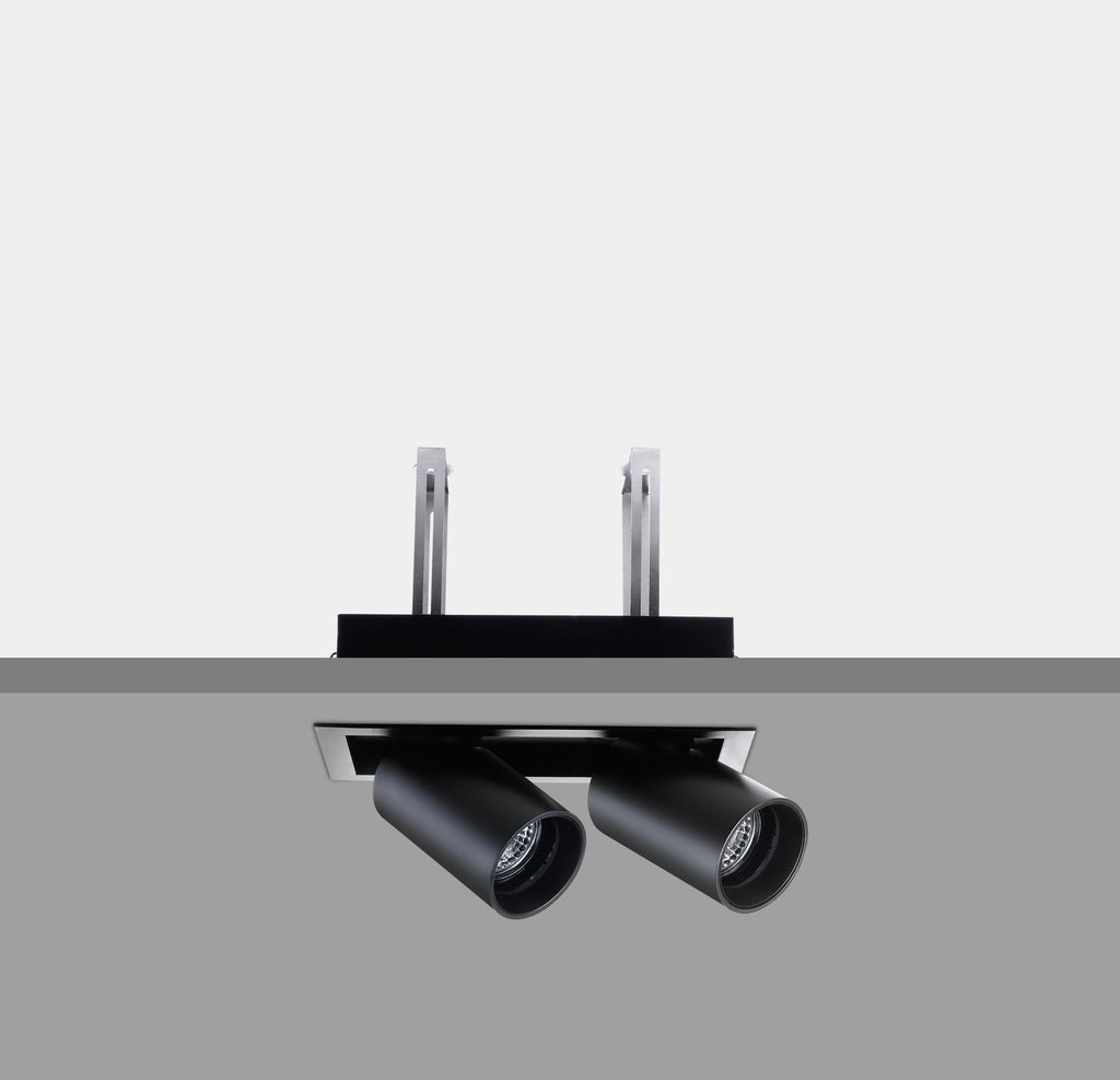 [A1087D] CEVA, IP20, Square(Trim), Ceiling recessed, 89x179xH115mm, Cut hole: 165x78mm, 16W
