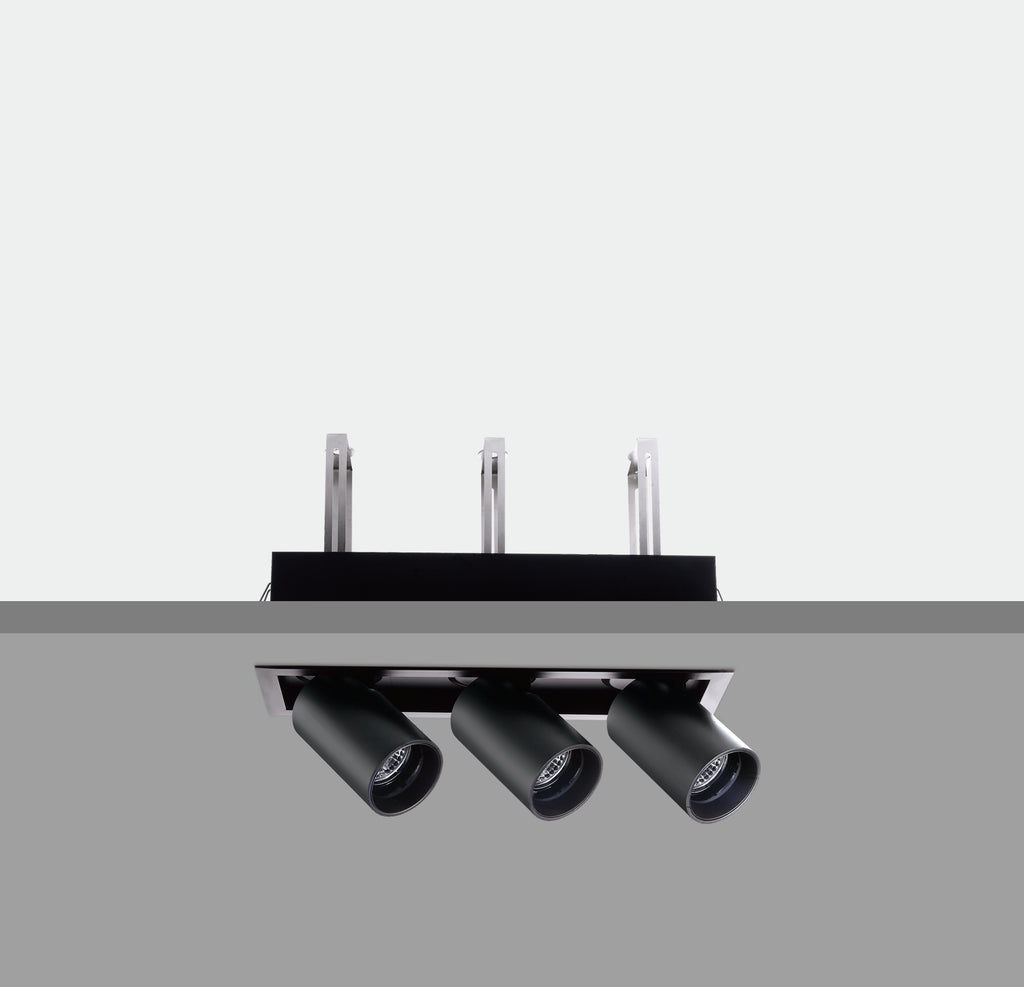 [A1087F] CEVA, IP20, Square(Trim), Ceiling recessed, 89x267xH115mm, Cut hole: 255x78mm, 24W