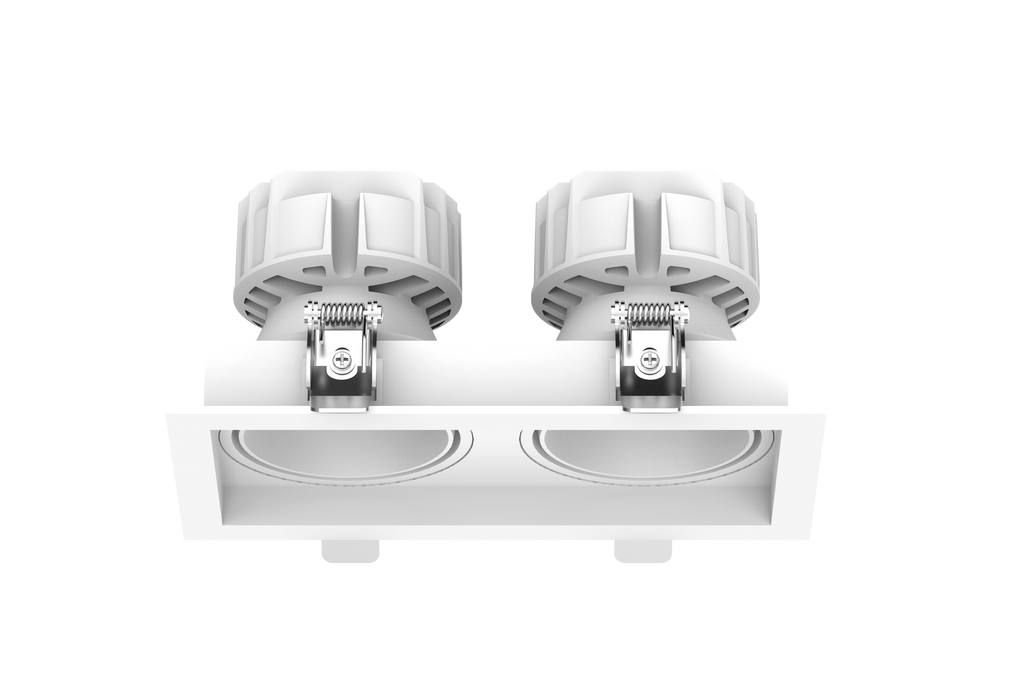 [A1092B] CEVA, IP20, Square(Trim), Ceiling recessed, 170x90xH79mm, Cut hole: 83x155mm, 36W
