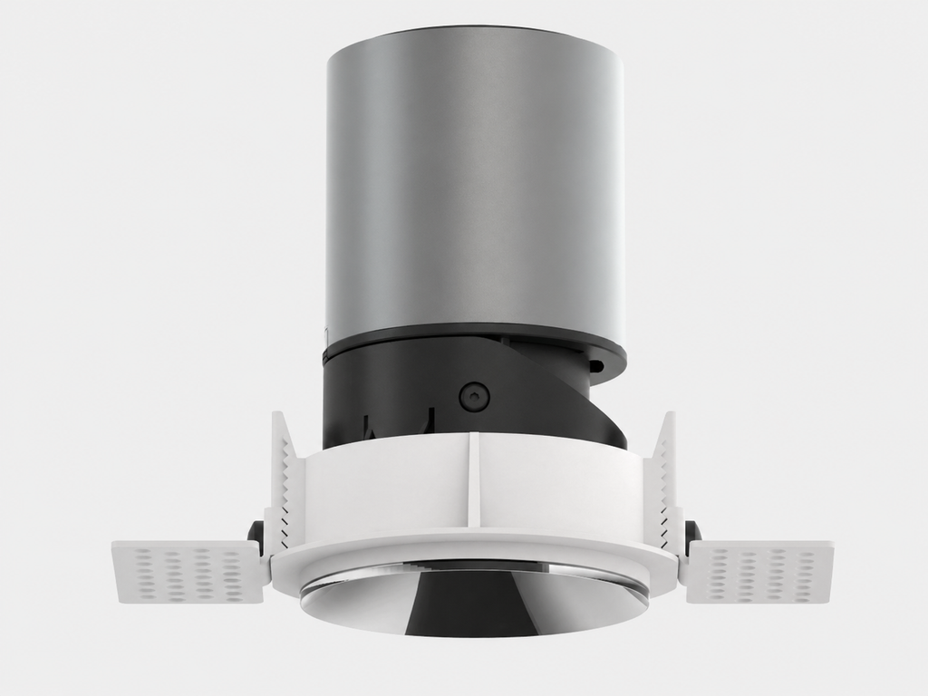 [A1102D-TS] CEVA, IP44, Round(Trimless), Ceiling recessed, Dia.70xH143mm, 28W