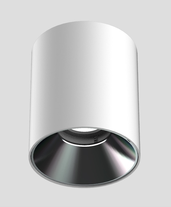 [C1002S] CEVA, IP20, Round shape, Ceiling surface, Dia.85xH100mm, 8W