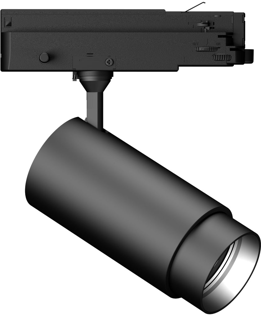 [D1026C] CEVA, IP20, Round shape, Track mount, Dia.60xH140mm, 28W, 3-wires (220V) | 4-wires (220V)