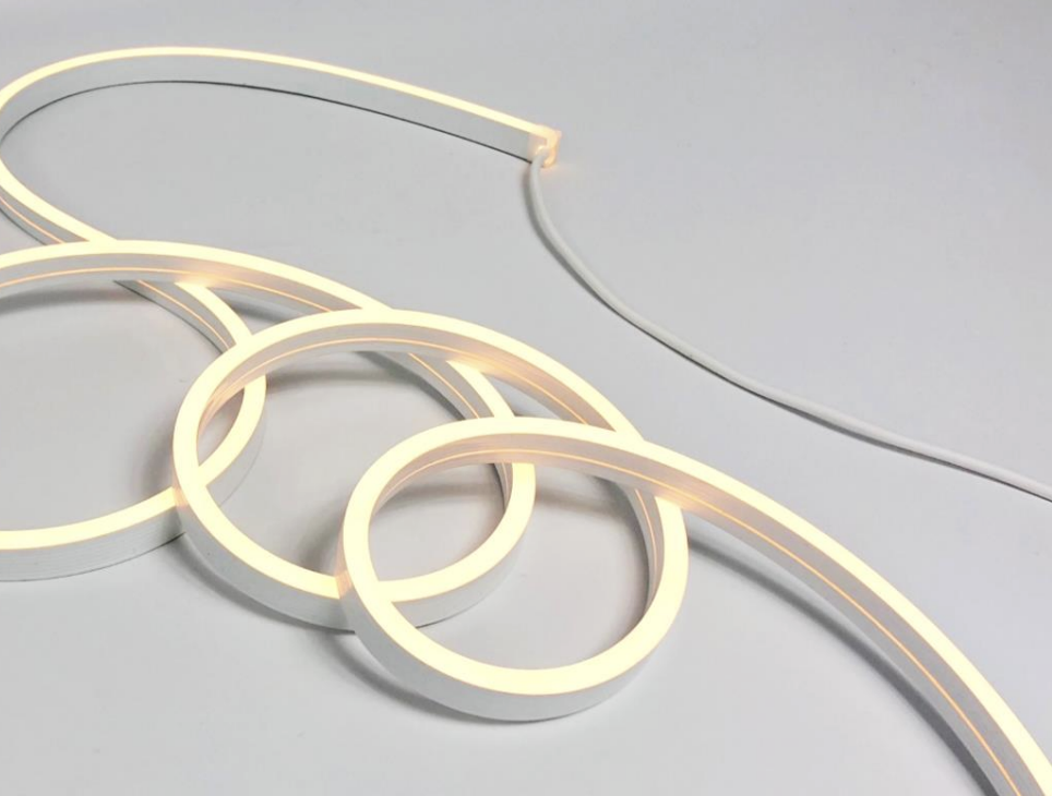 [NS10/20AAAIKMABC]IP68, Flat lighting surface, Horizontal bending, 50, Mono white, Super-high light efficiency, 12W, 2700 | 3000 | 4000 | 6500K, >90, 24VDC, W10xH20mm
