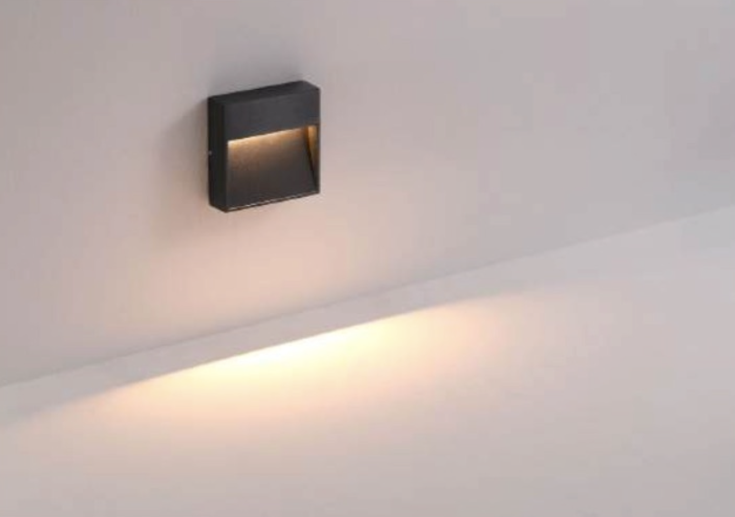 [OD1054B] CEVA, IP65, Square shape, Wall surface, W200xH200xD32mm, 6W