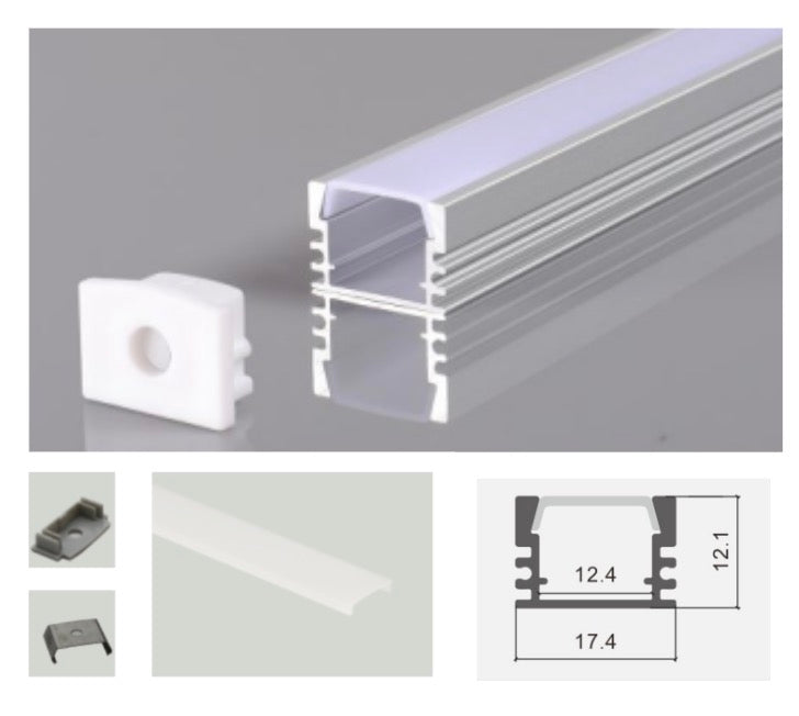 [SPA17/12AAAAAB] CEVA, IP20, Fixed, 17x12, Surface mount