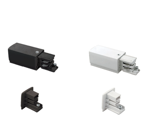 [TR-A8CBA] CEVA, IP20, All track rail, 4-wires (220V), Live end & End cap