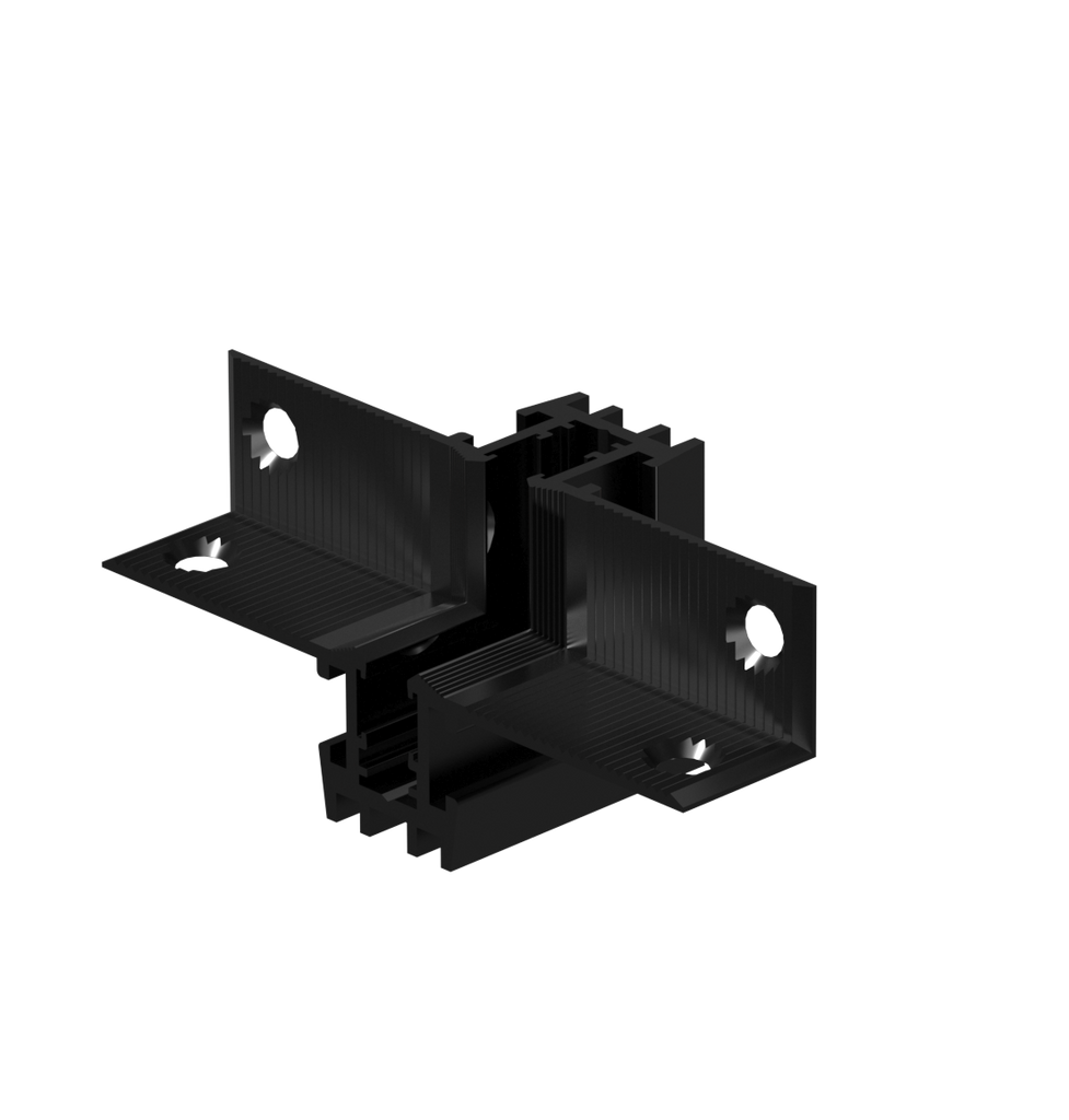 [TR-AT102GA] CEVA, IP20, Recessed track rail (Front access), 24VDC 2 wires magnetic (316-5), Vertical 90D connector