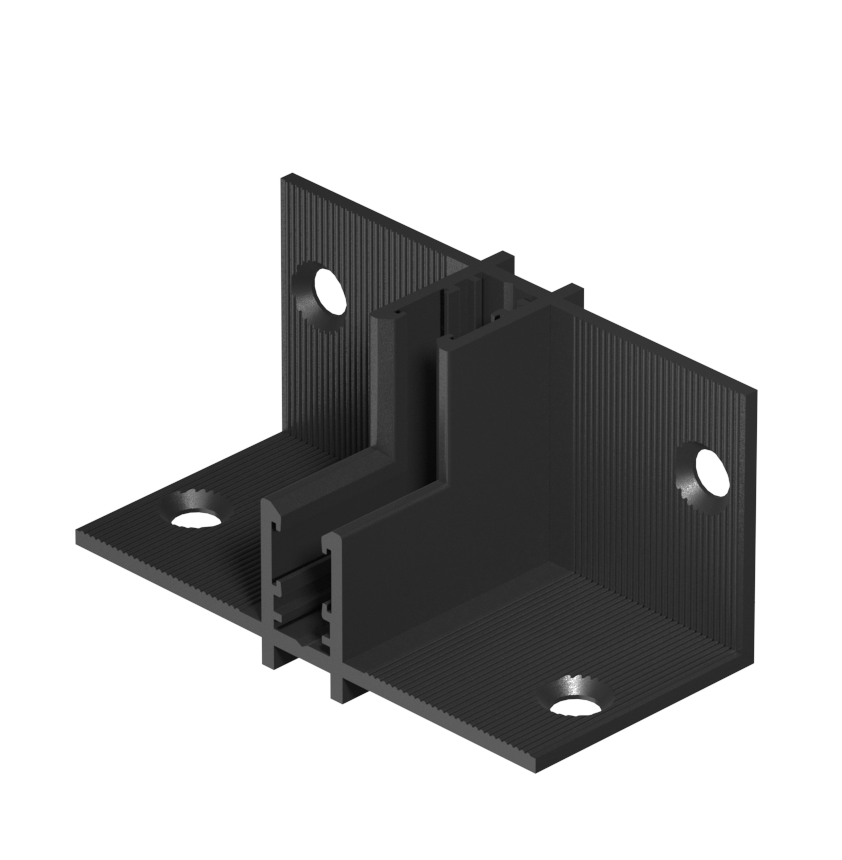 [TR-AT202GA] CEVA, IP20, Recessed track rail (Pre-embedded), 24VDC 2 wires magnetic (316-5), Vertical 90D connector