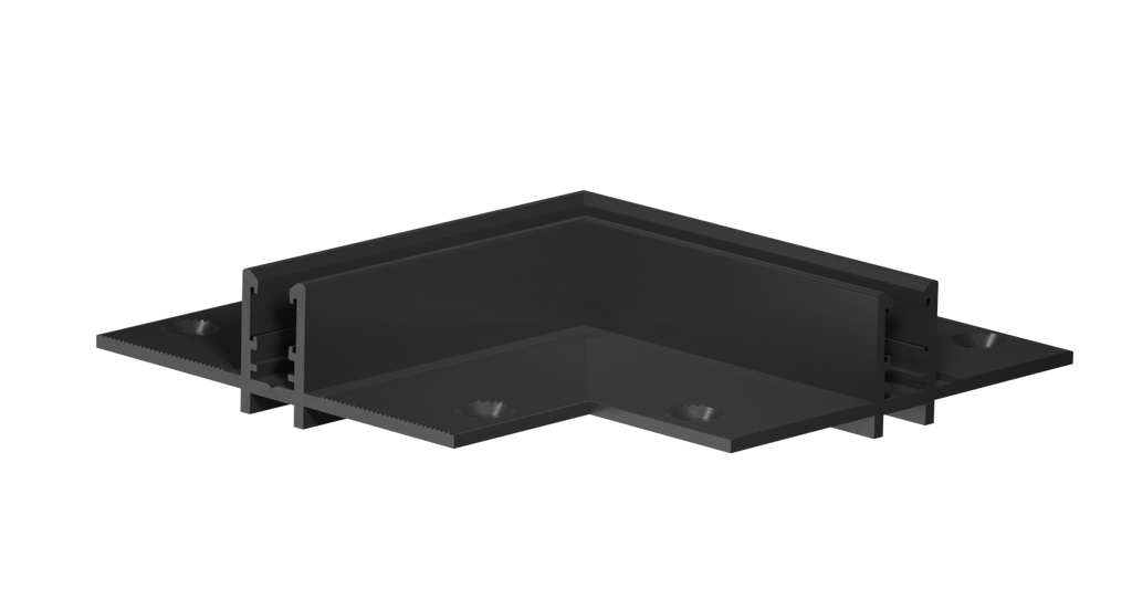 [TR-AT2O2FA] CEVA, IP20, Recessed track rail (Pre-embedded), 24VDC 2 wires magnetic (316-5), Horizontal 90D connector
