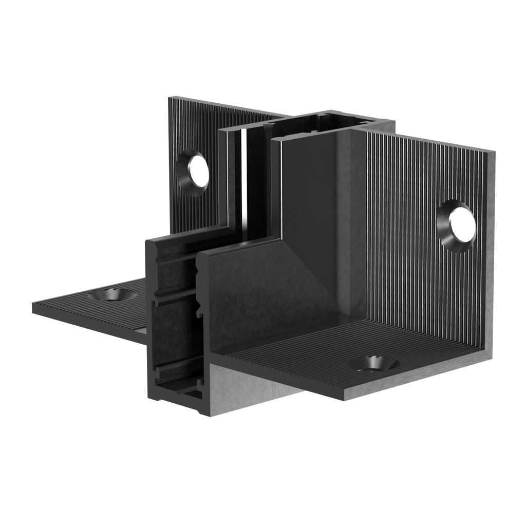 [TR-AT2P2GA] CEVA, IP20, Recessed track rail (Pre-embedded), 48VDC 4 wires magnetic (316-7), Vertical 90D connector