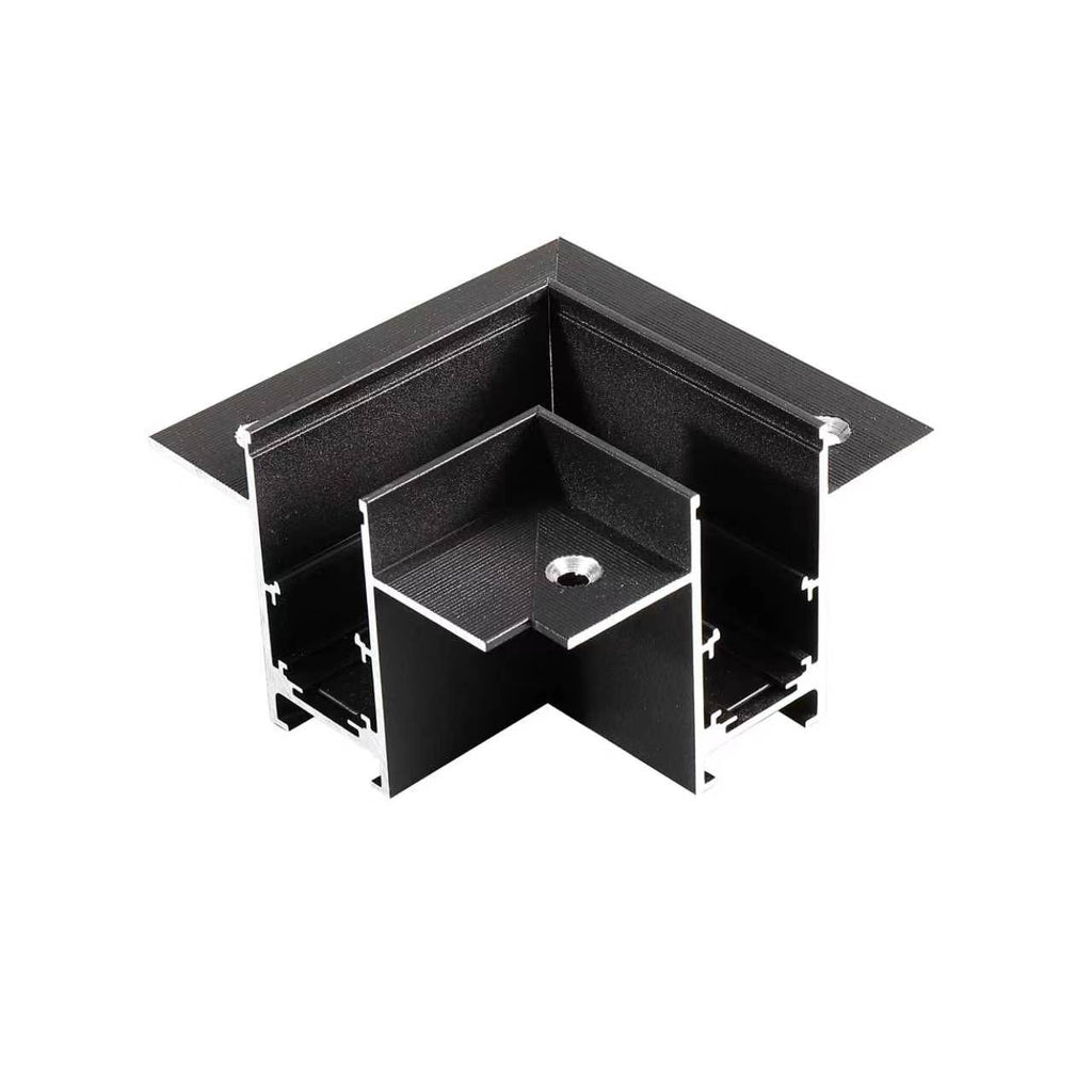 [TR-AT6L2FA] CEVA, IP20, All recessed track rail, 48VDC 4 wires magnetic (H), Horizontal 90D connector