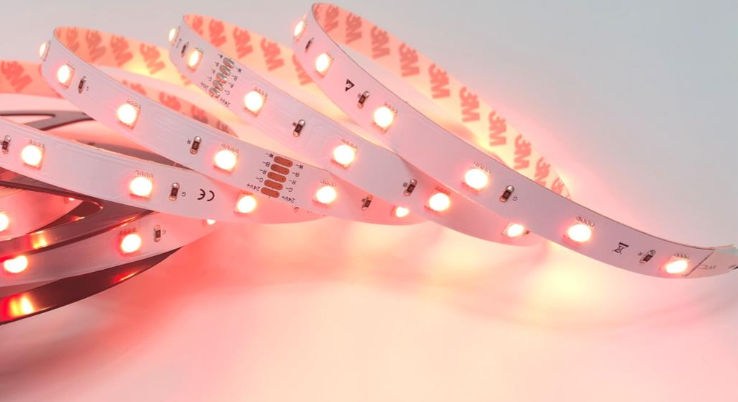 [SAAGRPFUC] CEVA, RGBW 4 in 1, RGBW 4 in 1, 36pcs/m, RGB+W:2700 | 3000 | 4000 | 6500K, PCB 12mm, 24VDC, 11.5W