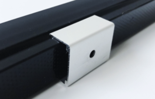 [NP25/13HAAAO0BL]IP67, Fixed profile, Linear, Aluminium Profile, Aluminium finish, 1000 | 2000mm, for NS 3D bending wall washer 25x26