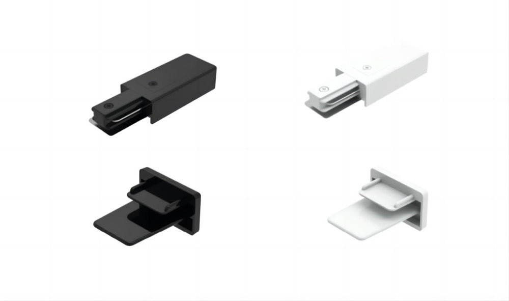 [TR-A8ABA] CEVA, IP20, All track rail, 2-wires (220V), Live end & End cap