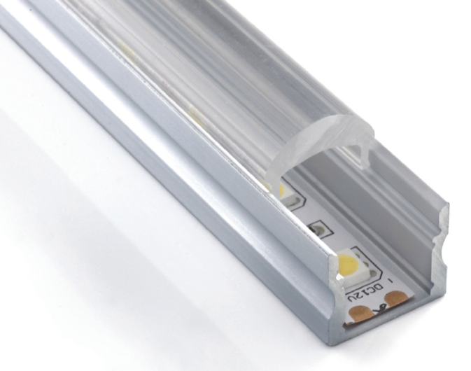 LED Light Strip Aluminium Profile -S1004 ( W.17.1 x H.20 mm)