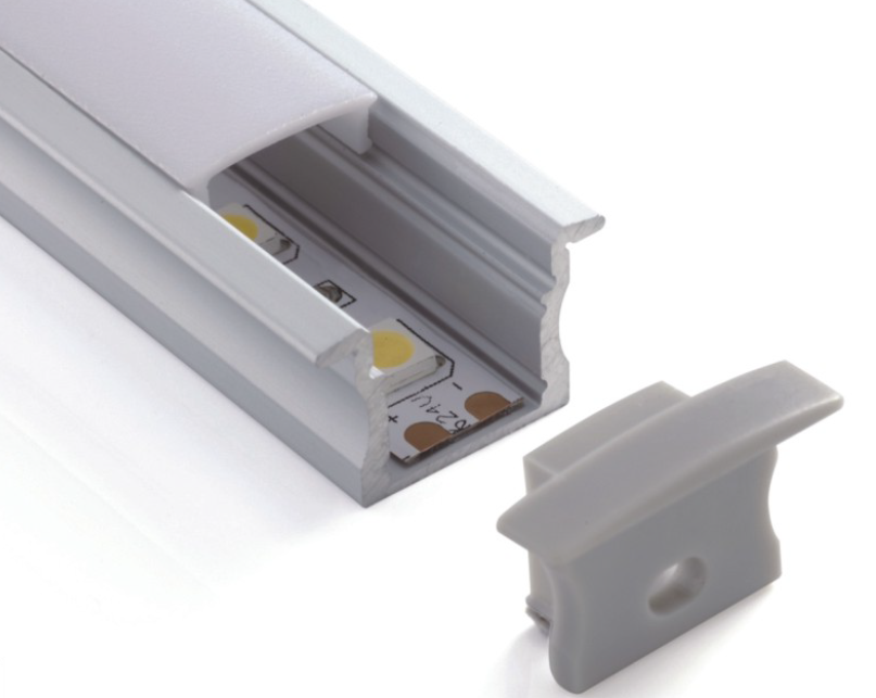 LED Light Strip Aluminium Profile- S1005 (W.23.2 x H.15.3 mm)